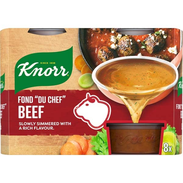 Fond du Chef Beef naudanlihafondi 8x28g